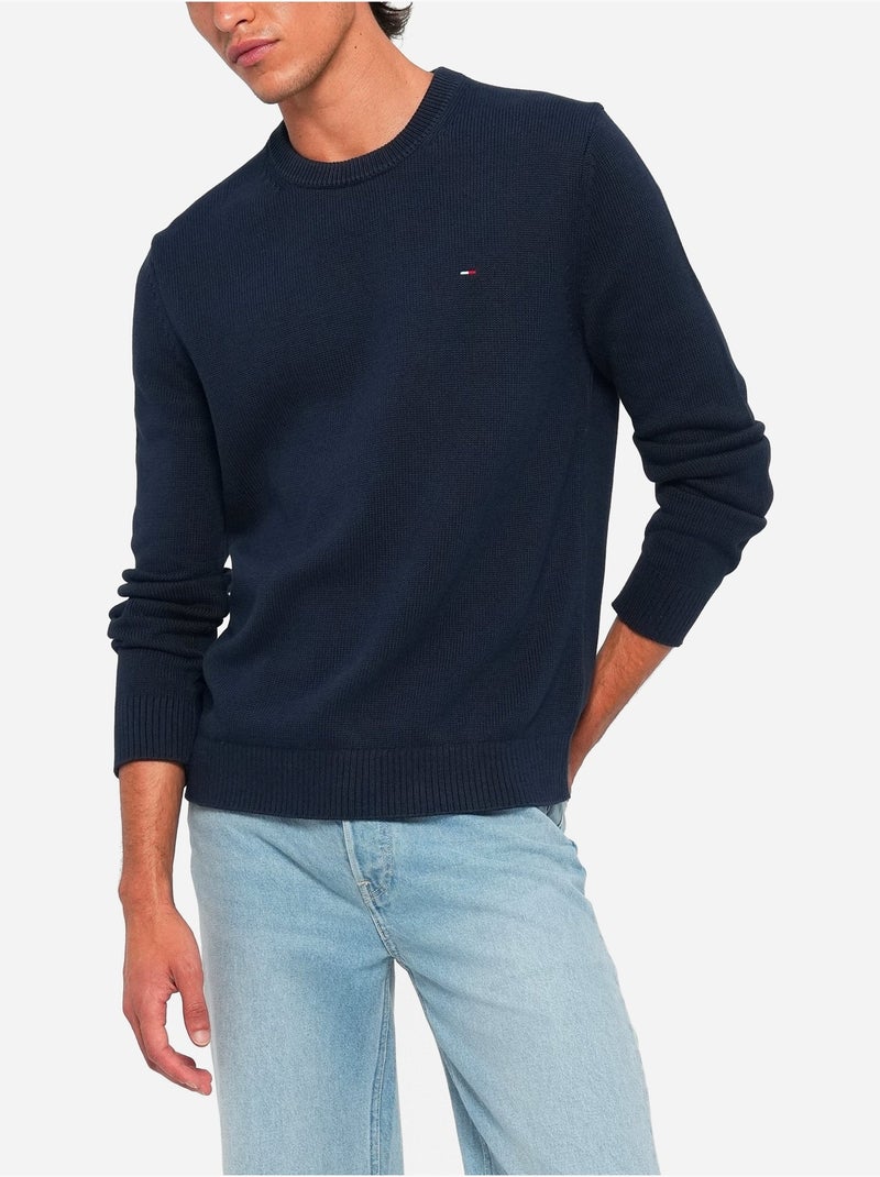 Jersey de punto - Tommy jeans Azul oscuro - Kiabi