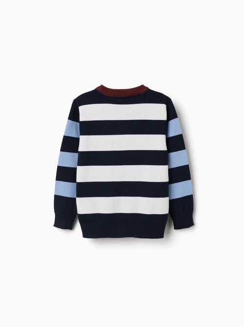 Jersey de punto a rayas - Kiabi