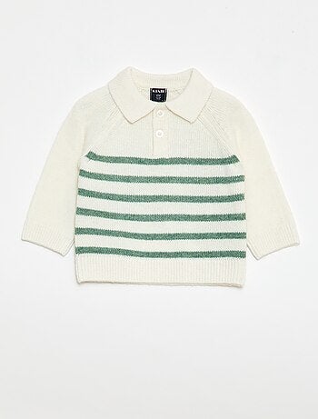 Jersey de punto a rayas