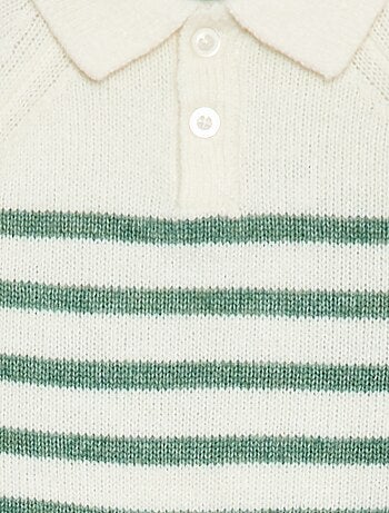 Jersey de punto a rayas