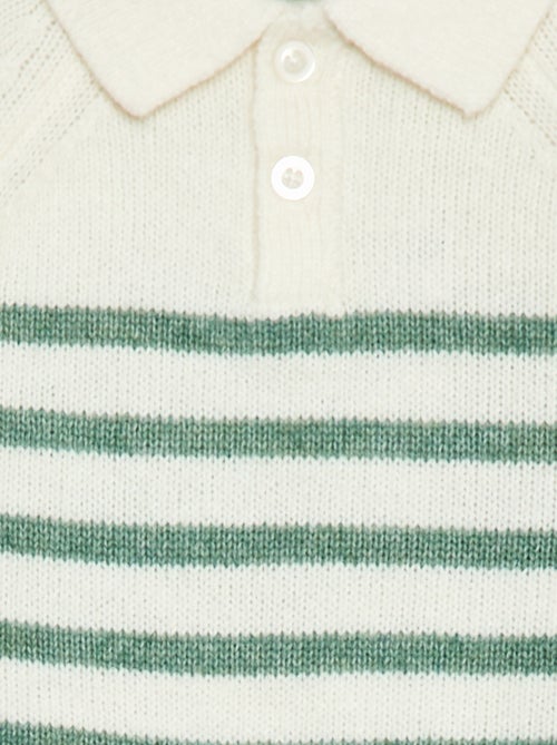 Jersey de punto a rayas - Kiabi