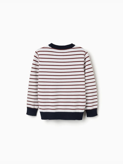 Jersey de punto a rayas - Kiabi