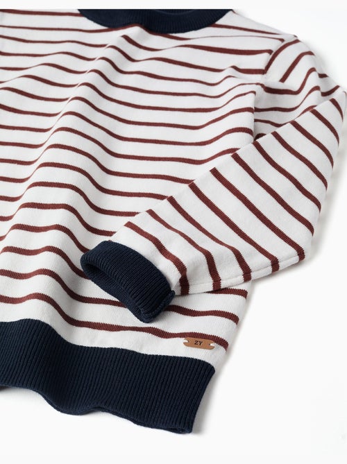 Jersey de punto a rayas - Kiabi