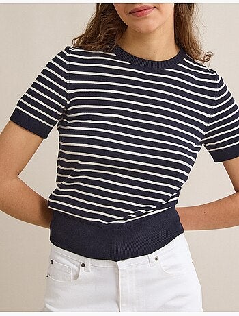 Jersey de punto a rayas, MO Fashion