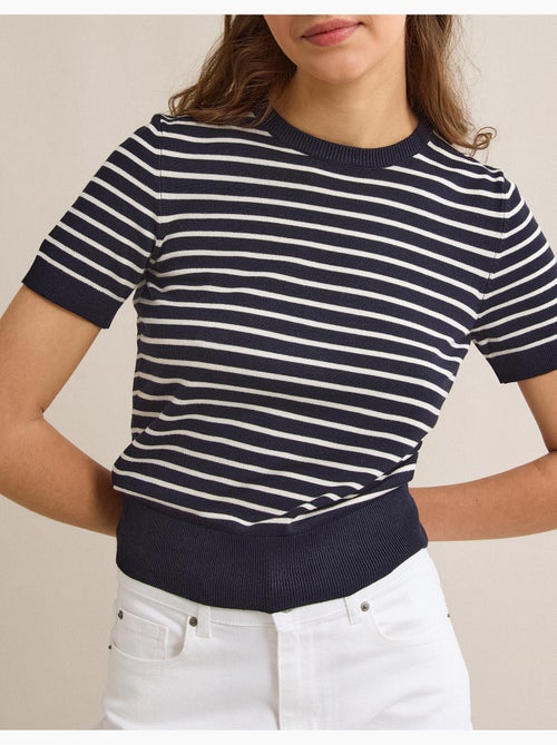 Jersey de punto a rayas, MO Fashion - Kiabi