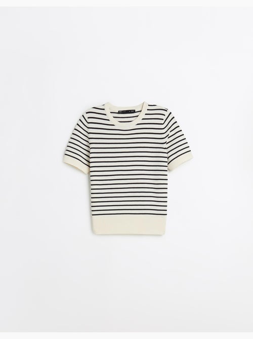 Jersey de punto a rayas, MO Fashion - Kiabi