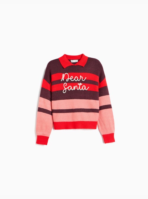 Jersey de punto a rayas, mo fashion - Kiabi