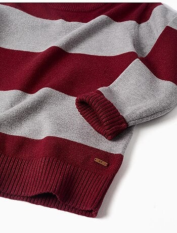 Jersey de punto a rayas