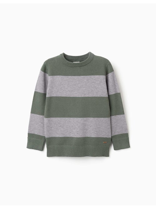 Jersey de punto a rayas - Kiabi