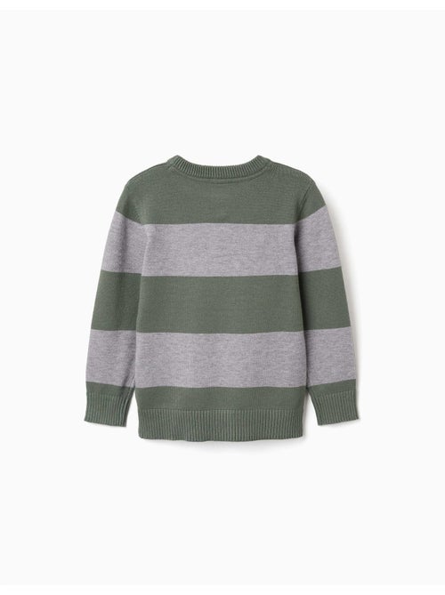 Jersey de punto a rayas - Kiabi