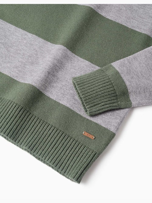 Jersey de punto a rayas - Kiabi