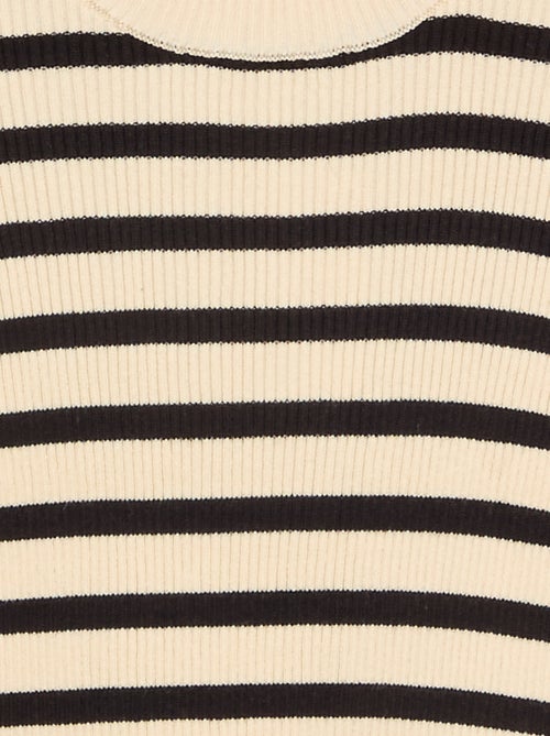Jersey de punto acanalado - Kiabi