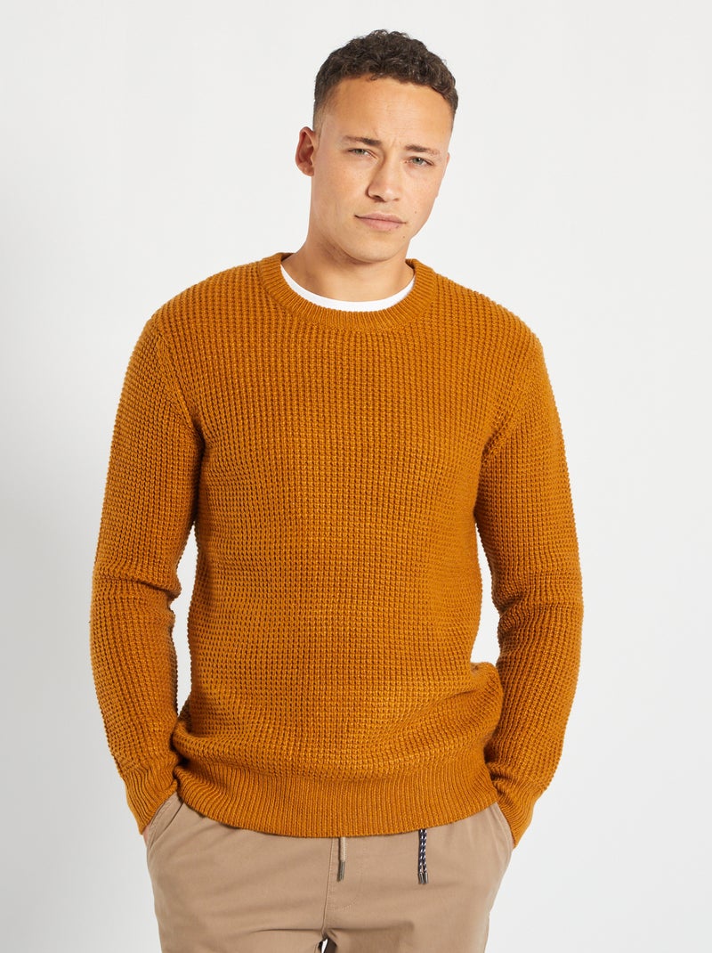 Jersey de punto AMARILLO - Kiabi