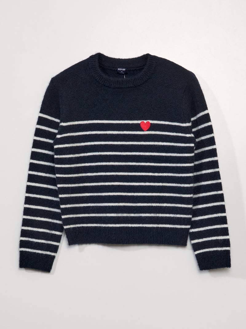 Jersey de punto AZUL - Kiabi