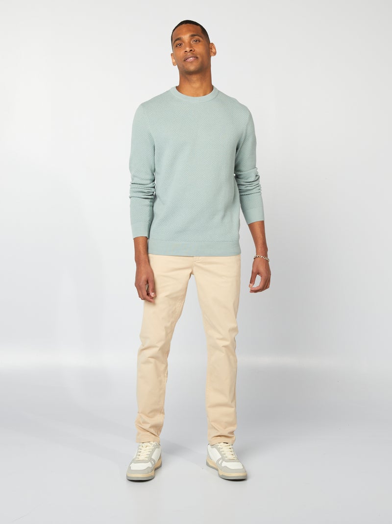 Jersey de punto AZUL - Kiabi