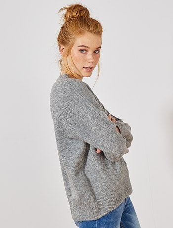 Jersey de punto bobo - Kiabi