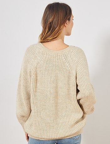 Jersey de punto brillante - Kiabi