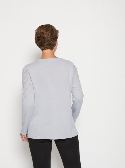 Jersey de punto calado - Afibel - Kiabi