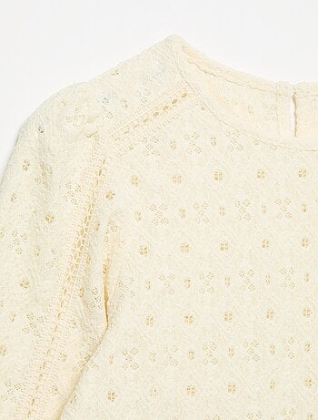 Jersey de punto calado