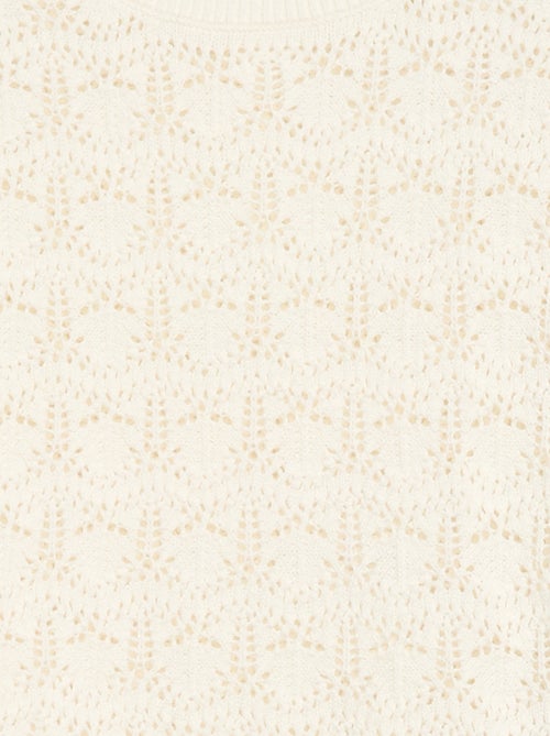 Jersey de punto calado - Kiabi