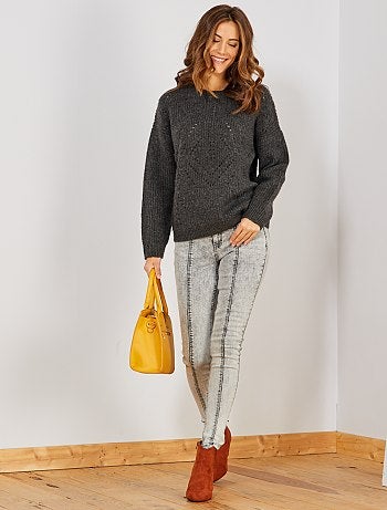 Jersey de punto calado - Kiabi