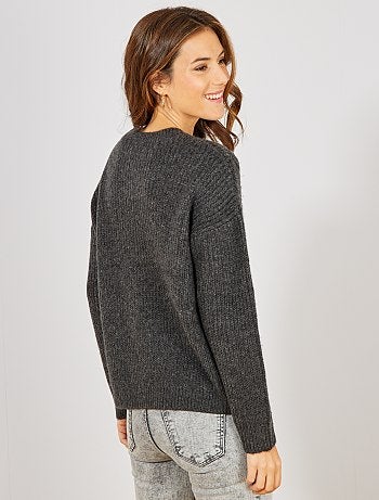 Jersey de punto calado - Kiabi