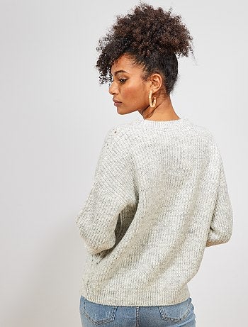 Jersey de punto calado - Kiabi