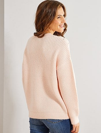 Jersey de punto calado - Kiabi