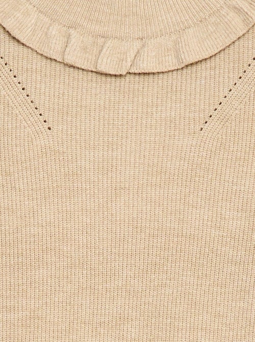 Jersey de punto canalé - Kiabi