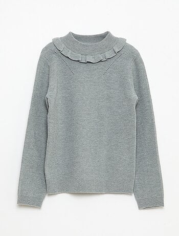 Jersey de punto canalé