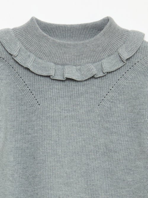 Jersey de punto canalé - Kiabi