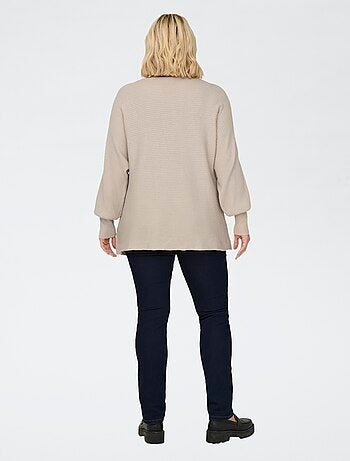 Jersey de punto canalé liso