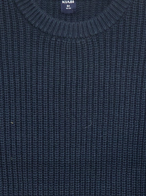 Jersey de punto con bloques de color - Kiabi