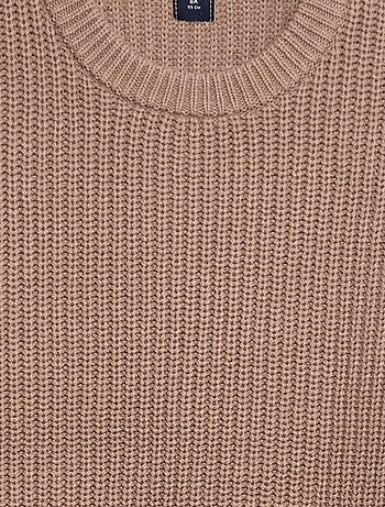 Jersey de punto con bloques de color