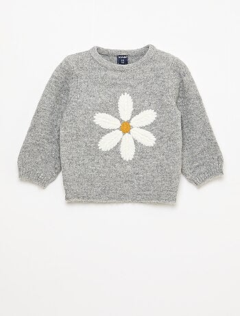 Jersey de punto con bordado