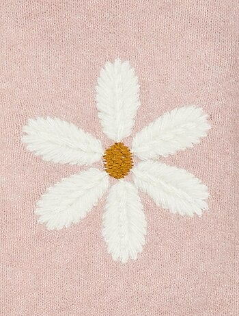 Jersey de punto con bordado