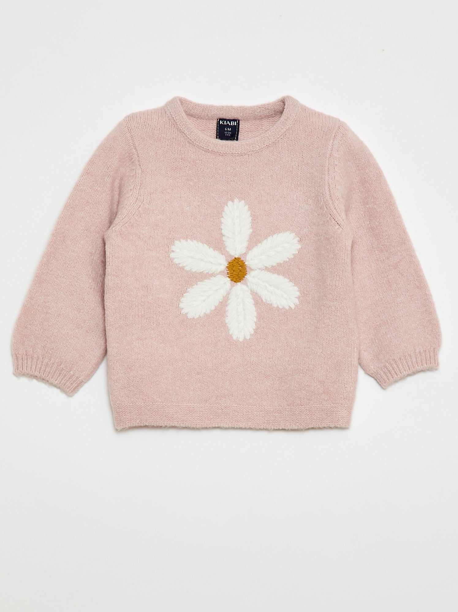 Jersey de punto con bordado