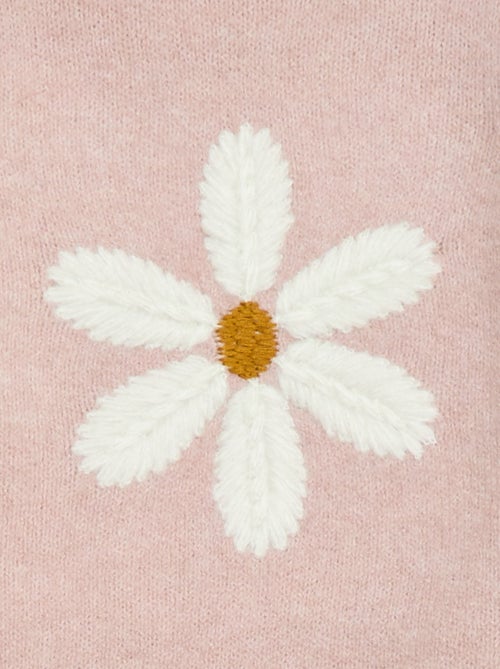 Jersey de punto con bordado - Kiabi
