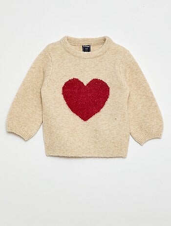 Jersey de punto con bordados