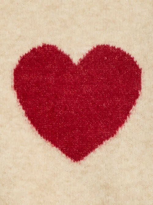 Jersey de punto con bordados - Kiabi