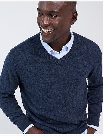 Jersey de punto con cachemir, mo fashion