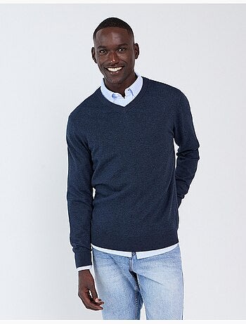 Jersey de punto con cachemir, mo fashion