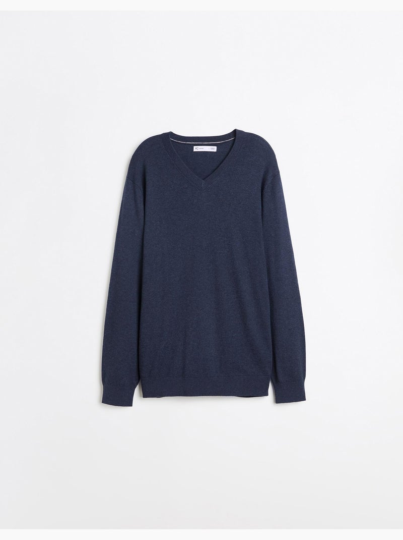 Jersey de punto con cachemir, mo fashion Azul - Kiabi