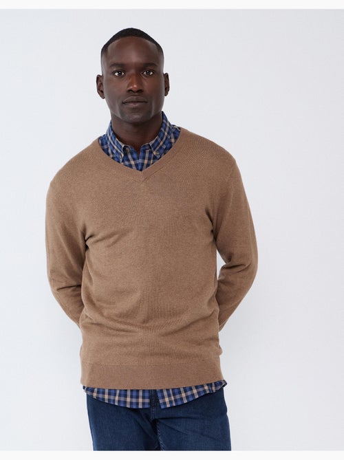 Jersey de punto con cachemir, mo fashion - Kiabi Jersey de punto con cachemir, mo fashion - Kiabi