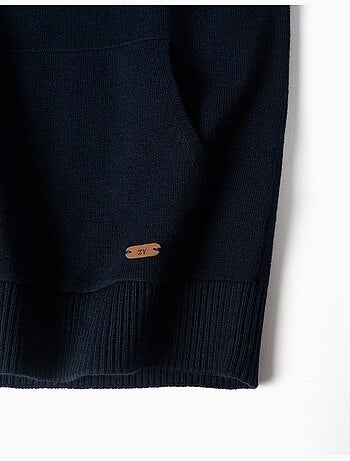 Jersey de punto con capucha B&S