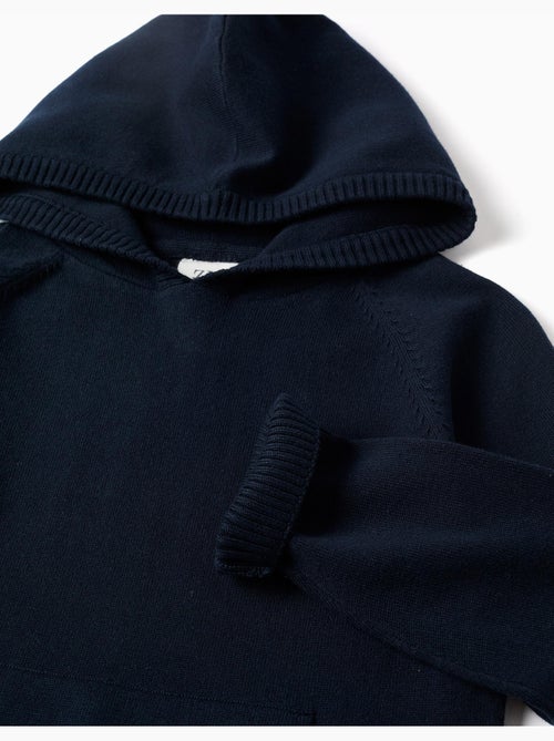 Jersey de punto con capucha B&S - Kiabi