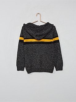 Jersey de punto con capucha - Kiabi