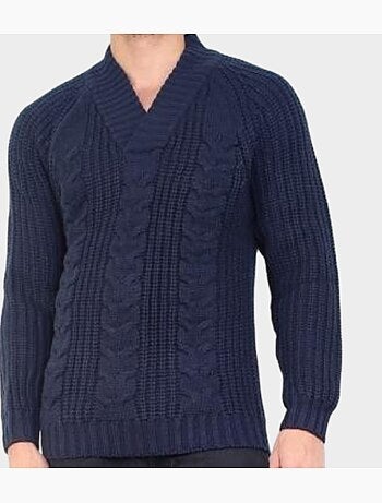 Jersey de punto con cuello alto