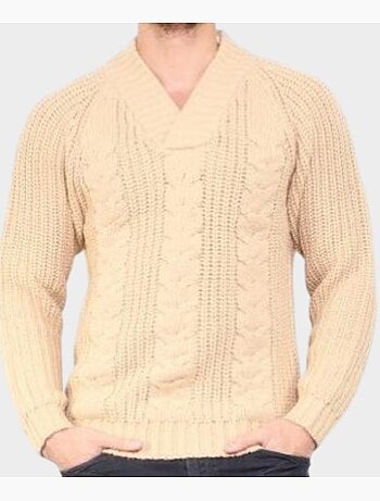 Jersey de punto con cuello alto