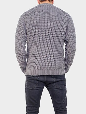 Jersey de punto con cuello alto